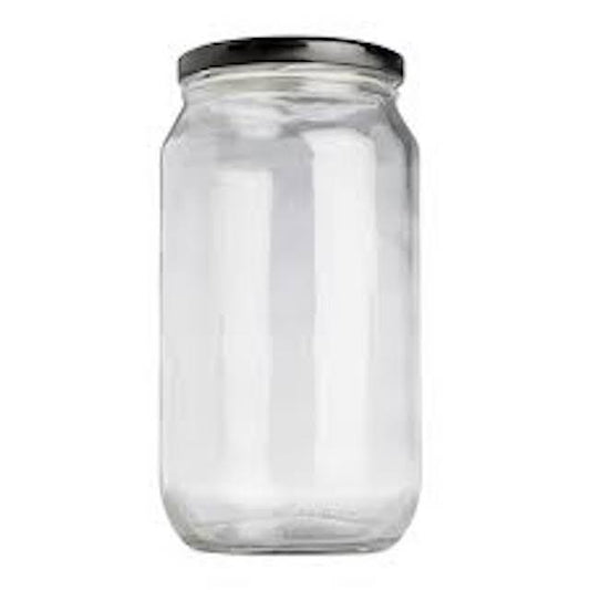 Glass Jar 1000ml, Jar for domestic and or commercial use, High quality Glass Jar 1000ml, 1 liter jar, food jar