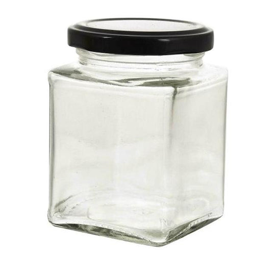 Glass Jar 250ml, Glass Jar for domestic and Commercial use, Spice Jar, honey jar, candy jar