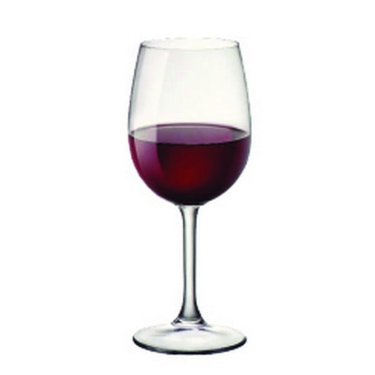 Glasses set of 12 Wine Glass, glasses, Glass, drinkware glasses, Made in Italy Glasses fully tempered, pulled stem glasses